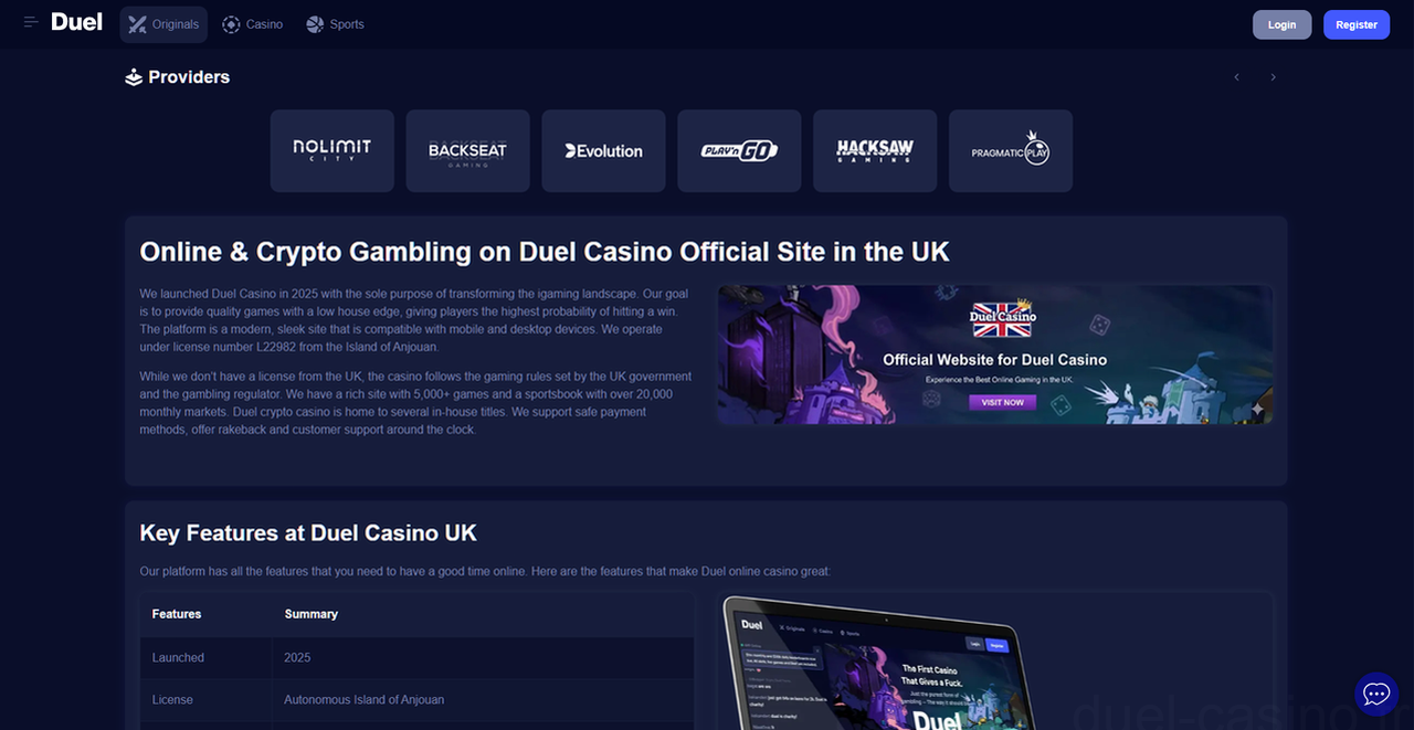 Duel Casino Casino